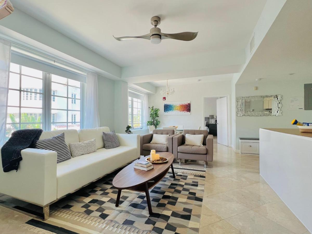 Carlyle Hotel Ocean Dr South Beach 2 Bedroom Luxury Apartment Miami Beach Buitenkant foto